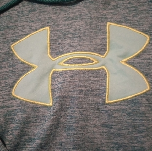 Under Armour teal sweatshirt size med imo (no tag) - Picture 3 of 4